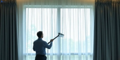Commercial drapes cleaning service belgrave-vic hotels offices